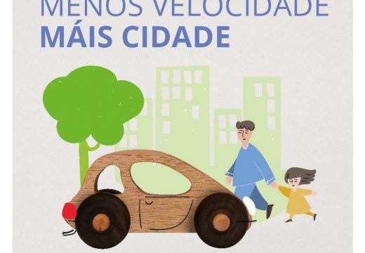 O Concello lanza unha campaña para informar a veciñanza da limitación xeral de 30 km/h nas rúas da cidade